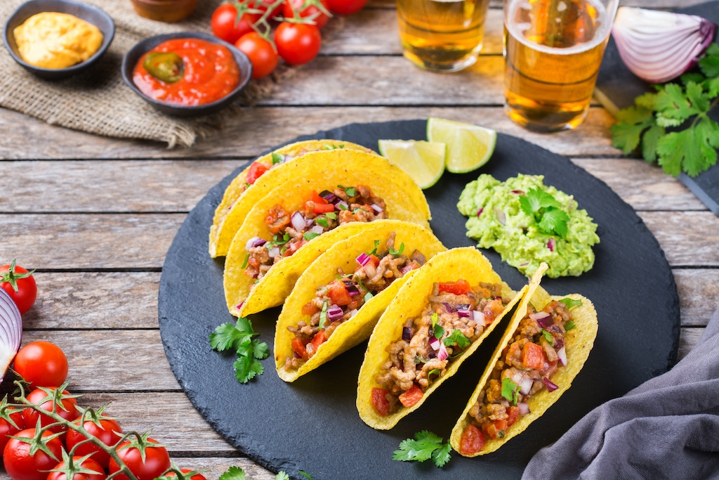 Platos más comunes en un restaurant mexicano en USA