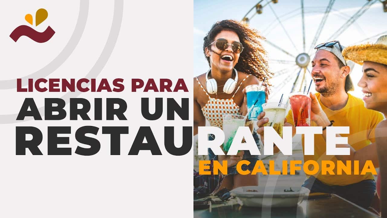 Licencias para abrir un restaurante en California