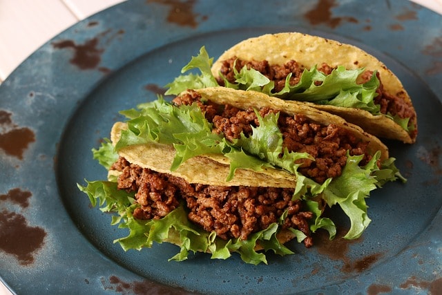 taco, mexican, beef