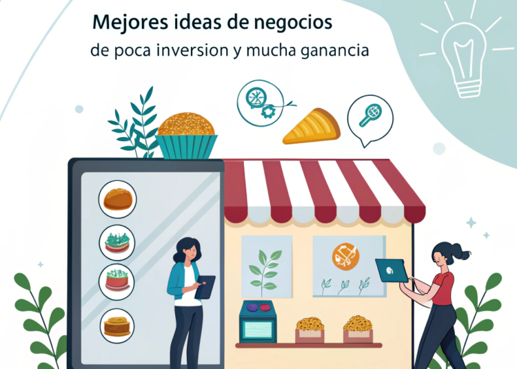 Las 10 Mejores Ideas de Negocios de Poca Inversión y Mucha Ganancia