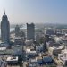 The downtown Mobile, Alabama skyline