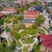 Aerial View of a Large Public University in Fargo, North Dakota