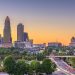 Charlotte, North Carolina, USA Skyline