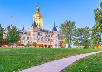 Connecticut State Capitol in Hartford, Connecticut, USA