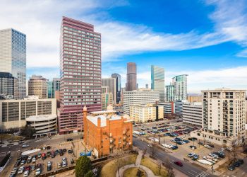 Denver, Colorado, USA downtown cityscape