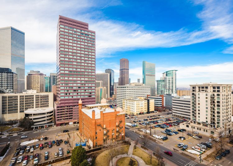 Denver, Colorado, USA downtown cityscape