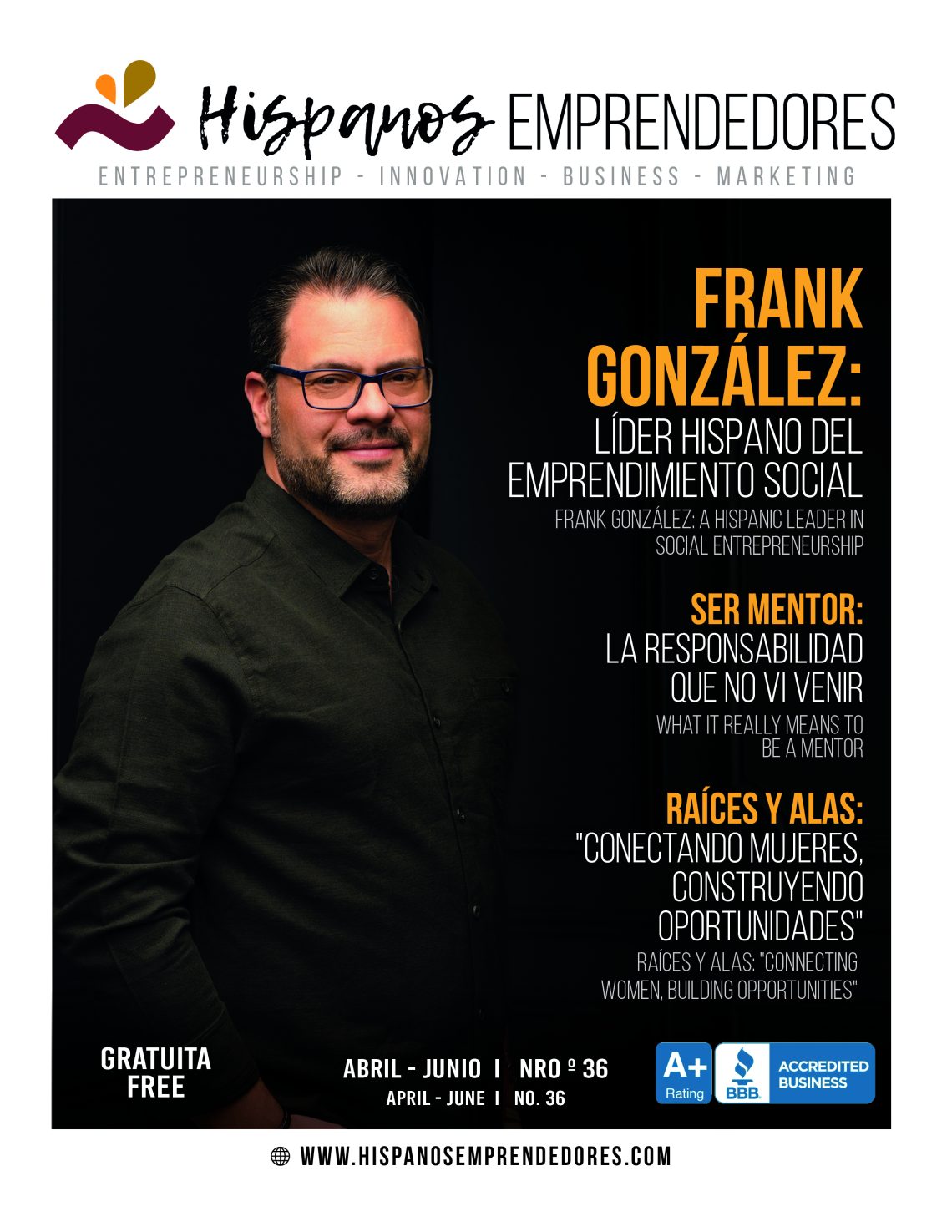 Frank González: del éxito en la banca al emprendimiento social | Revista 36