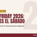 Black Friday 2026 en Estados Unidos: Small Business Saturday es el sábado 28 de noviembre